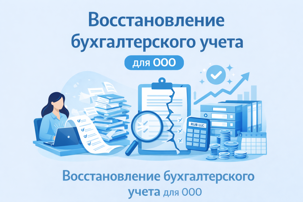 Восстановление бухгалтерского учёта в Минске и Беларуси