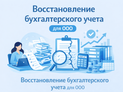 Восстановление бухгалтерского учёта в Минске и Беларуси